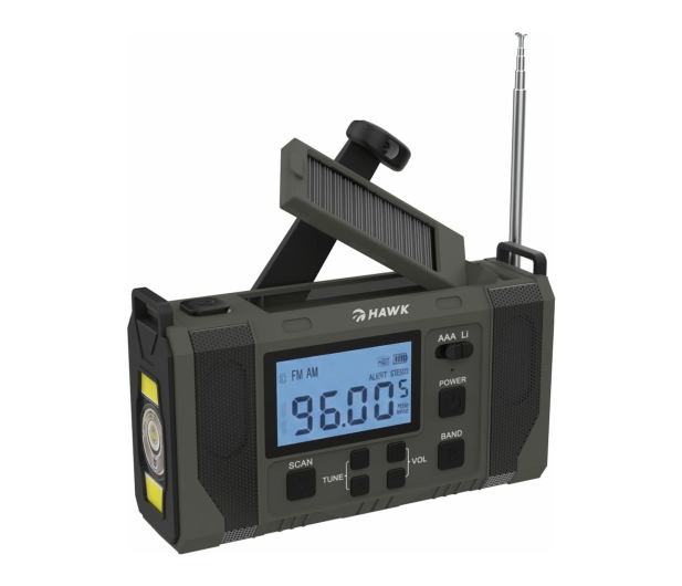 Hawk R20 HWRDI420GN 10000 mAh Bluetooth latarka SOS usb-c - 1588953 - zdjęcie